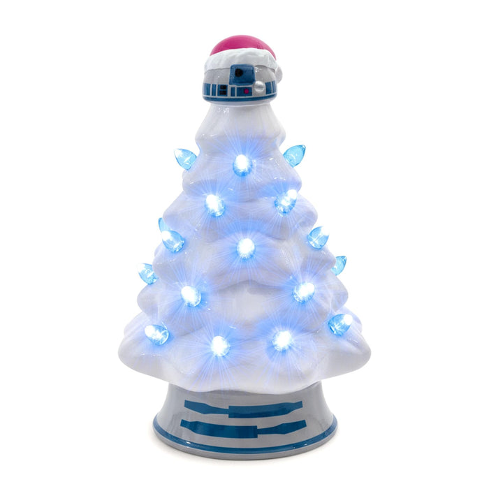 Star Wars - R2-D2 Light-Up Ceramic Christmas Tree | 6 Inches Tall