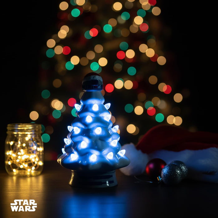 Star Wars - R2-D2 Light-Up Ceramic Christmas Tree | 6 Inches Tall