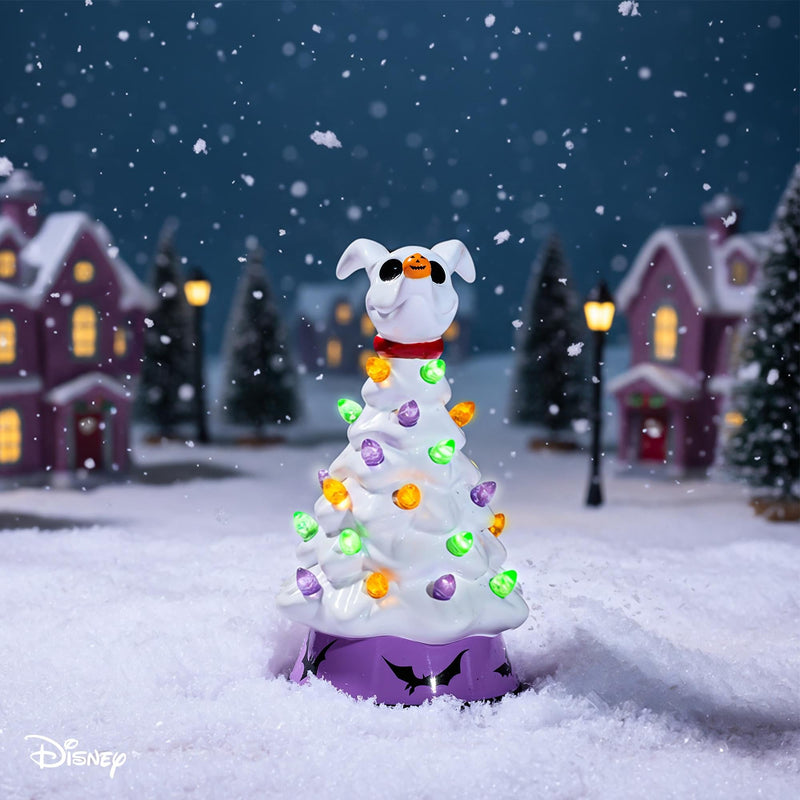 Disney The Nightmare Before Christmas Zero Light-Up Ceramic Christmas Tree product image 5 of 9