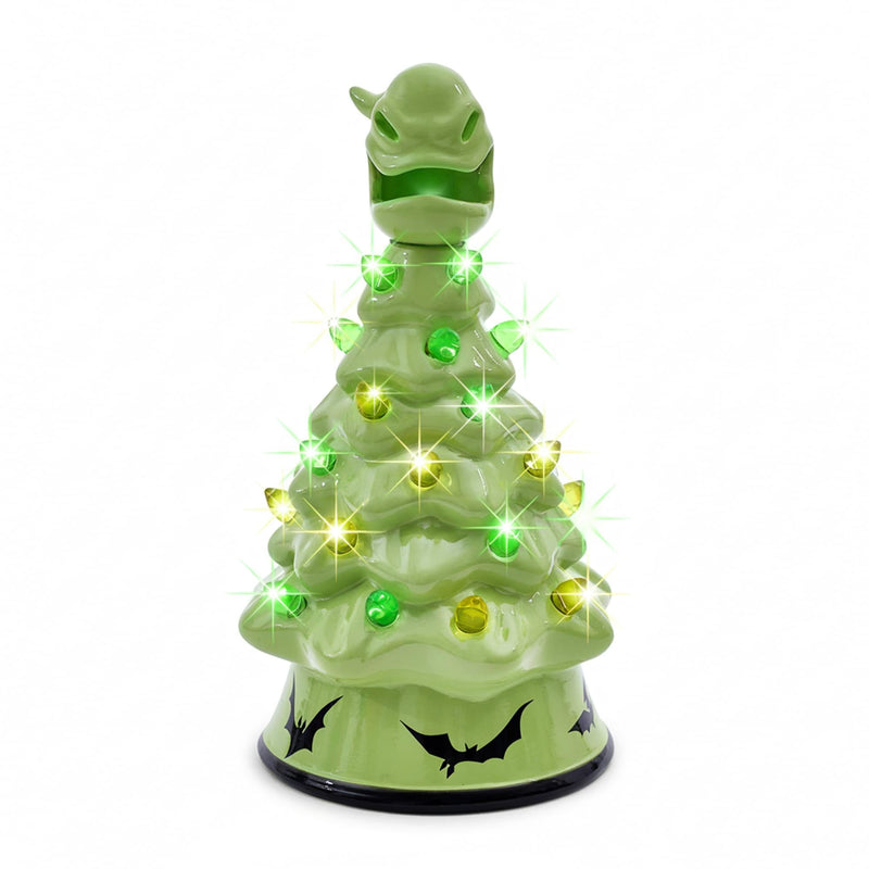 Disney The Nightmare Before Christmas Oogie Light-Up Ceramic Christmas Tree product image 1 of 10