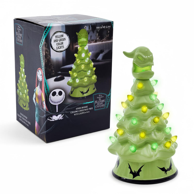 Disney The Nightmare Before Christmas Oogie Light-Up Ceramic Christmas Tree product image 2 of 10