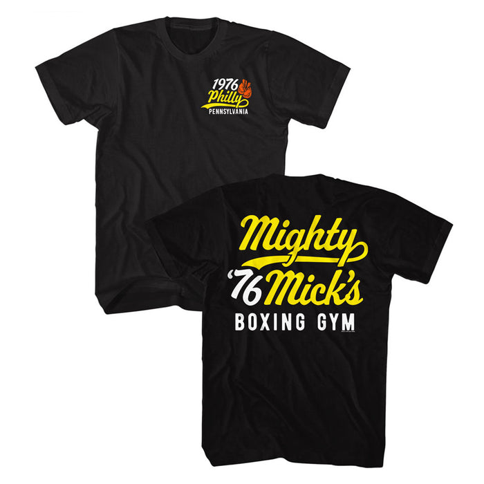 Rocky Licenza Ufficiale Mighty Mick's Gym Uomo Maglietta (Giallo), Medium Rocky Licenza Ufficiale Mighty Mick's Gym Uomo Maglietta (Giallo), Medium