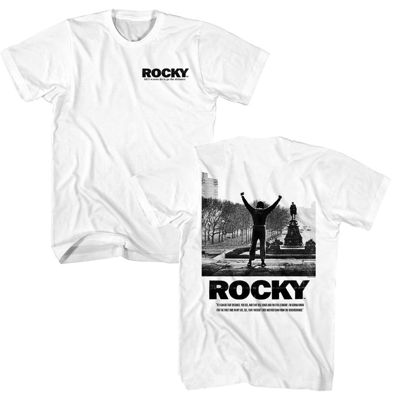T-Shirt featuring design named Rocky - All I Wanna Do (Front & Back)