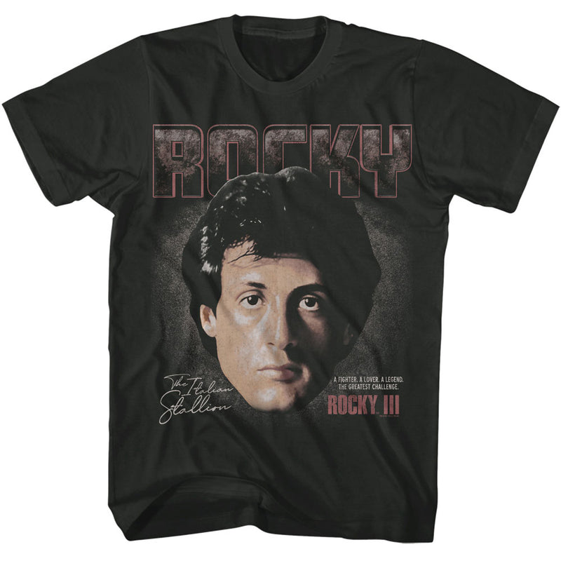 T-Shirt featuring design named Rocky - Rocky III Head