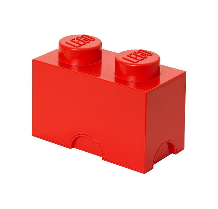 LEGO - Storage Brick 2, Bright Red