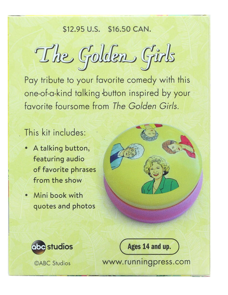 The Golden Girls Talking Button and Mini Book Kit product image 3 of 3