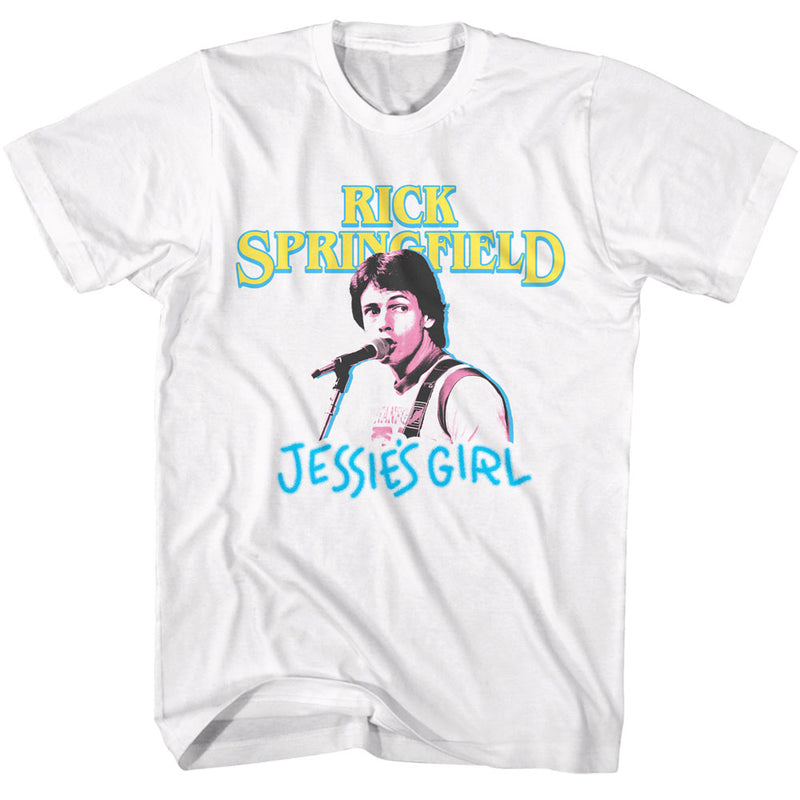 T-Shirt featuring design named Rick Springfield - Jessie's Girl