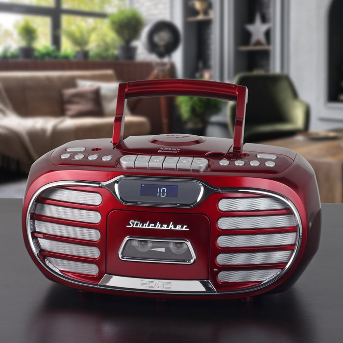 Studebaker Retro Edge Big Sound Bluetooth Boombox