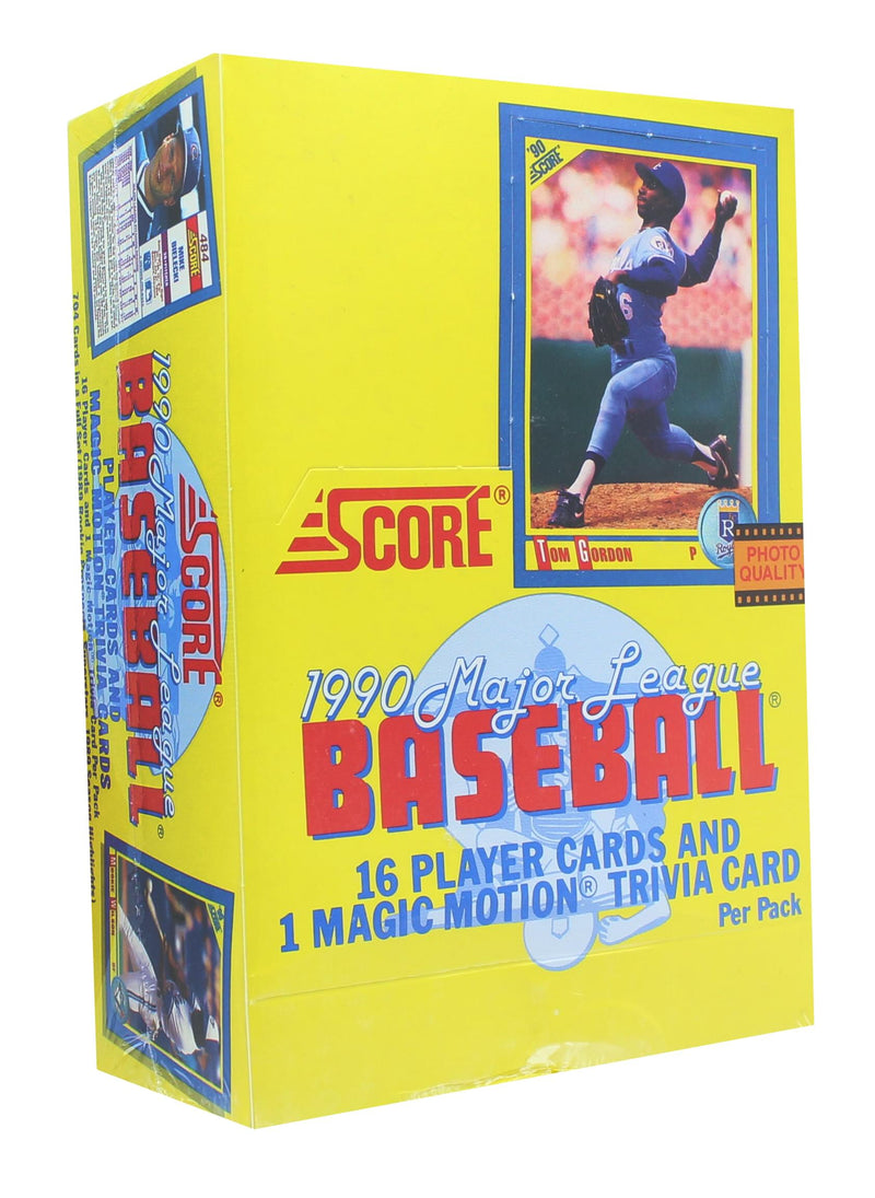 MLB 1990 Score Baseball Card Box | 36 Packs product image 1 of 2