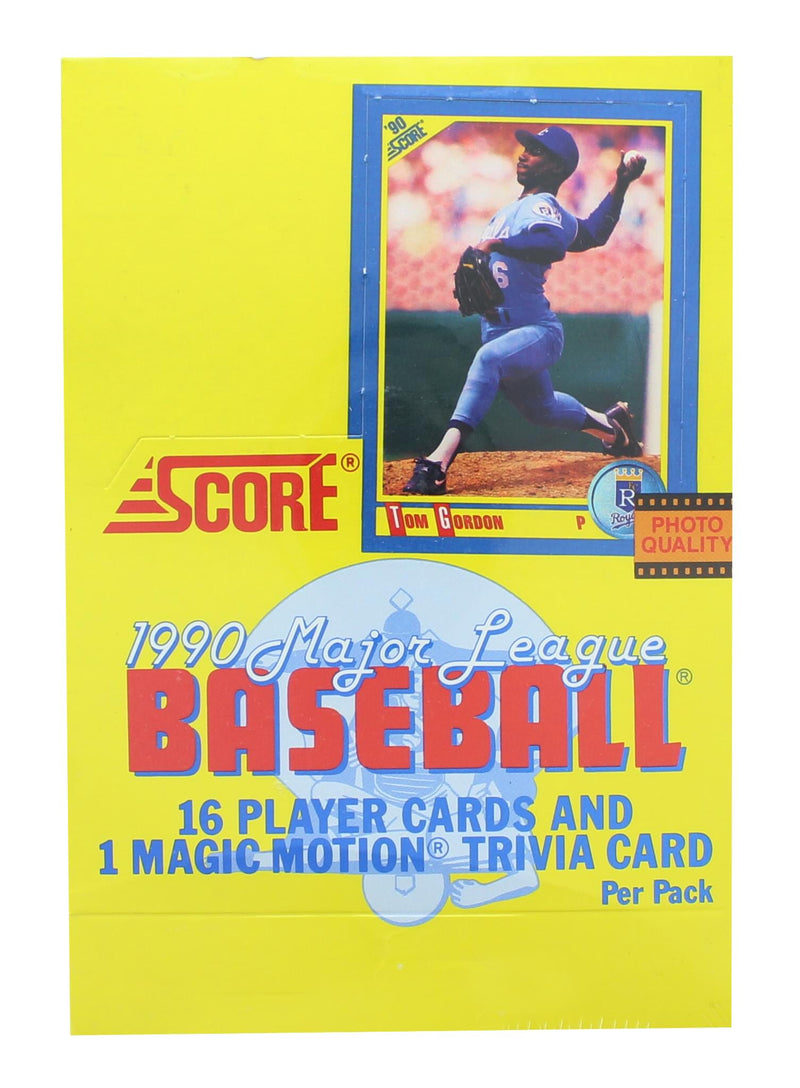 MLB 1990 Score Baseball Card Box | 36 Packs product image 2 of 2