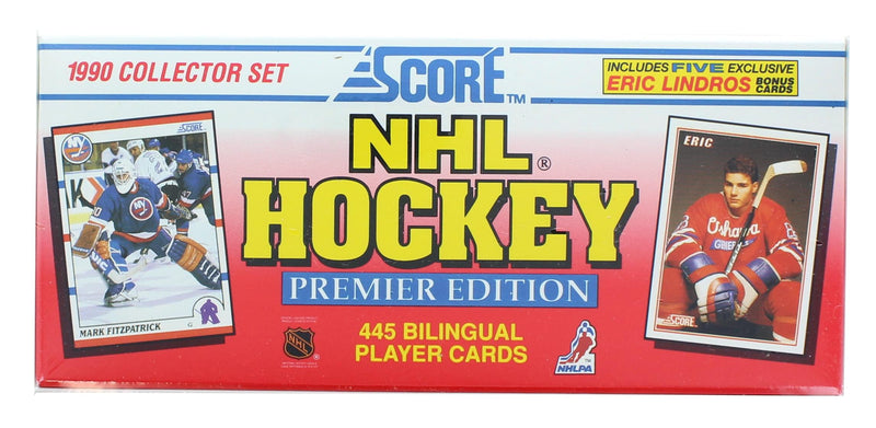 NHL 1990-91 Score Hockey Bilingual Factory Set | 445 Cards product image 1 of 3