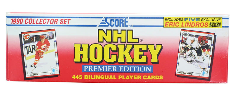 NHL 1990-91 Score Hockey Bilingual Factory Set | 445 Cards product image 2 of 3