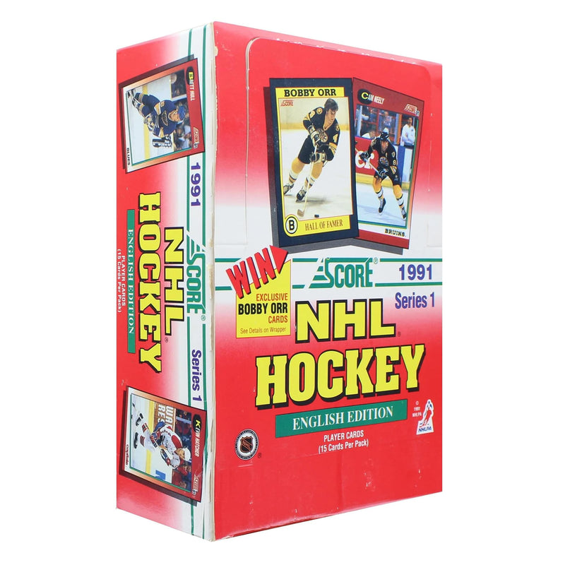 NHL 1991-92 Score Hockey Series 1 Wax Box product image 2 of 6