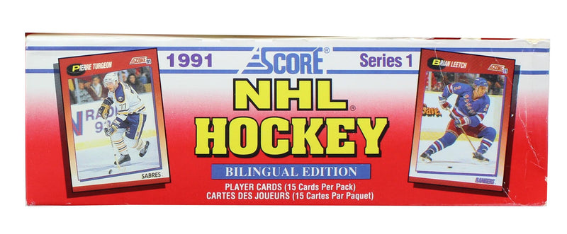 NHL 1991-92 Score Hockey Series 1 Bilingual Wax Box product image 3 of 3