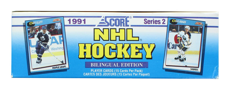 NHL 1991-92 Score Hockey Series 2 Bilingual Wax Box product image 3 of 3
