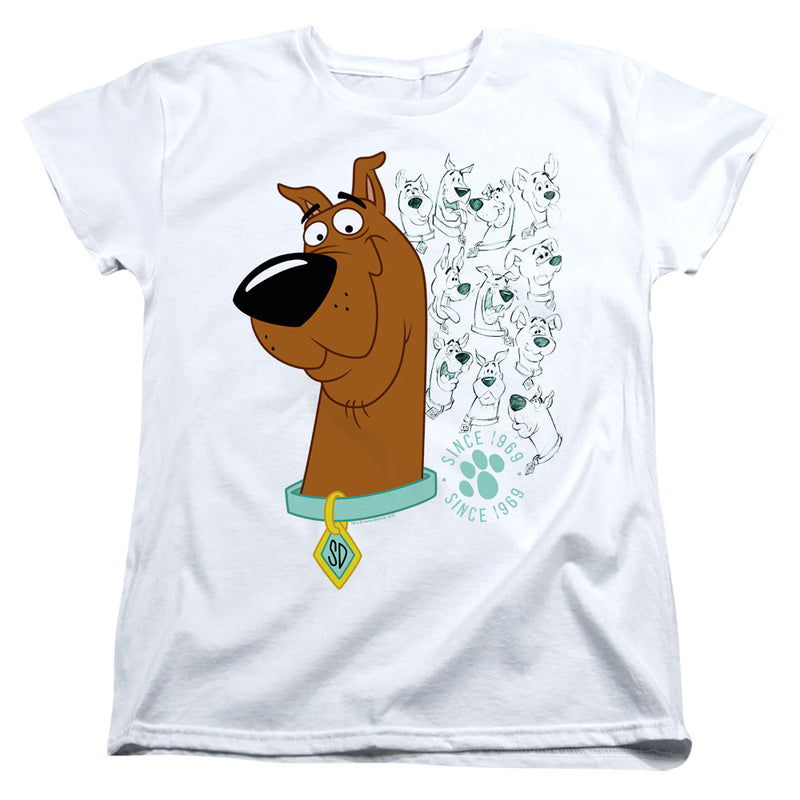 T-Shirt featuring design named Scooby Doo - Evolution of Scooby, product image 2 of 2