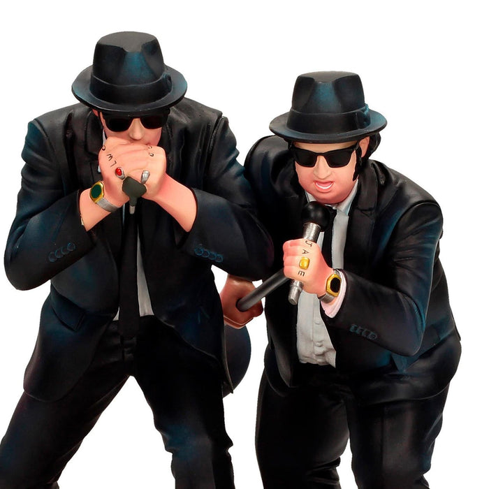 The Blues Brothers 7 Inch Jake and Elwood PVC Figure w/ Light-Up Stage