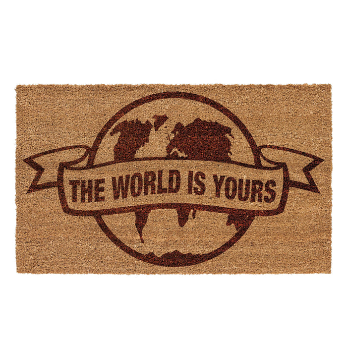 Scarface - "The World Is Yours" Coir Doormat | 17 x 29 Inches