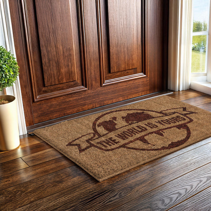 Scarface - "The World Is Yours" Coir Doormat | 17 x 29 Inches