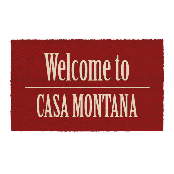Scarface - "Welcome to Casa Montana" Coir Doormat | 17 x 29 Inches
