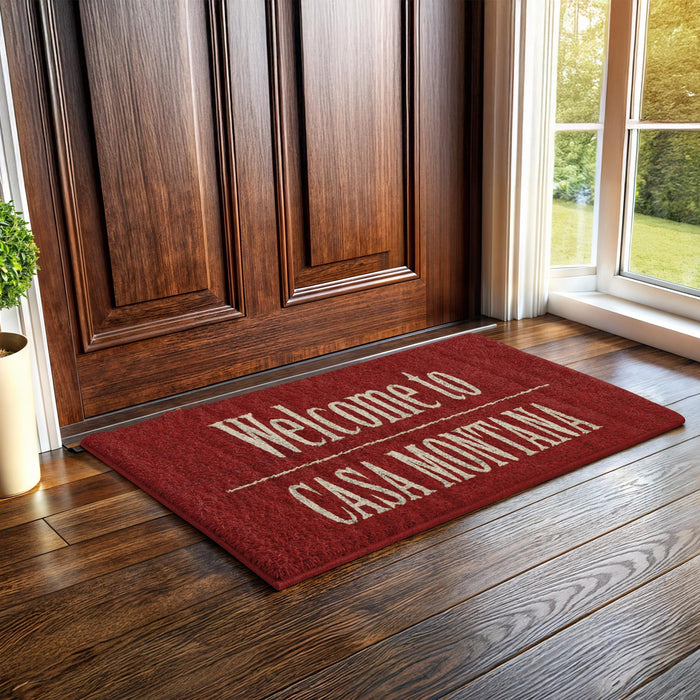 Scarface - "Welcome to Casa Montana" Coir Doormat | 17 x 29 Inches