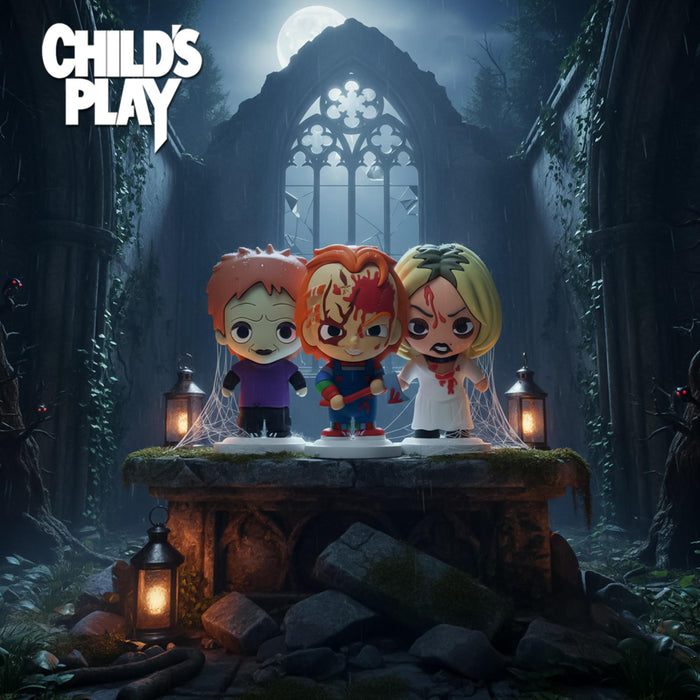 Child's Play - Chucky Family 3-Inch Pokis Mini Figures | Set Of 3