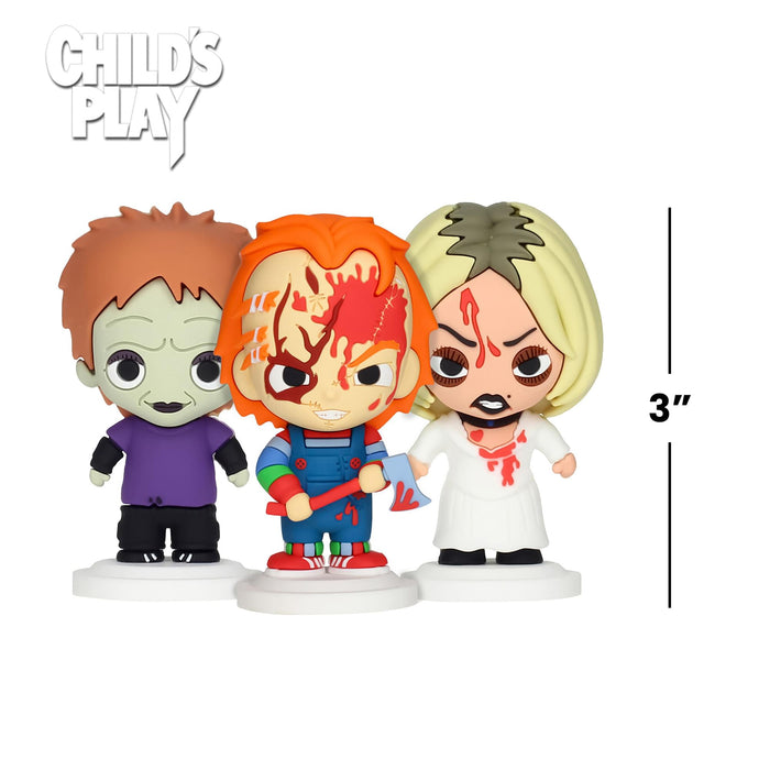 Child's Play - Chucky Family 3-Inch Pokis Mini Figures | Set Of 3