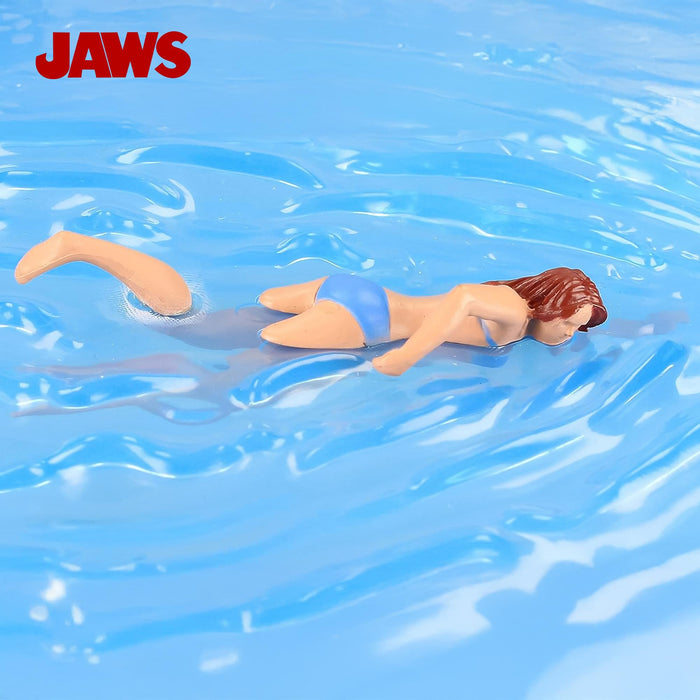 Jaws - 50th Anniversary Light-Up 3D Movie Poster Statue | 12 Inches Tall