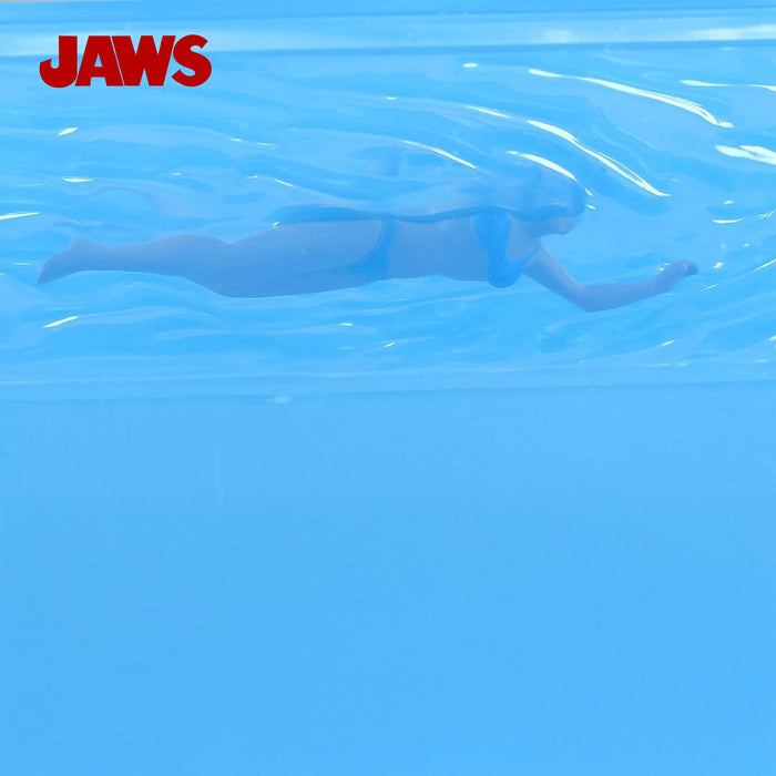 Jaws - 50th Anniversary Light-Up 3D Movie Poster Statue | 12 Inches Tall