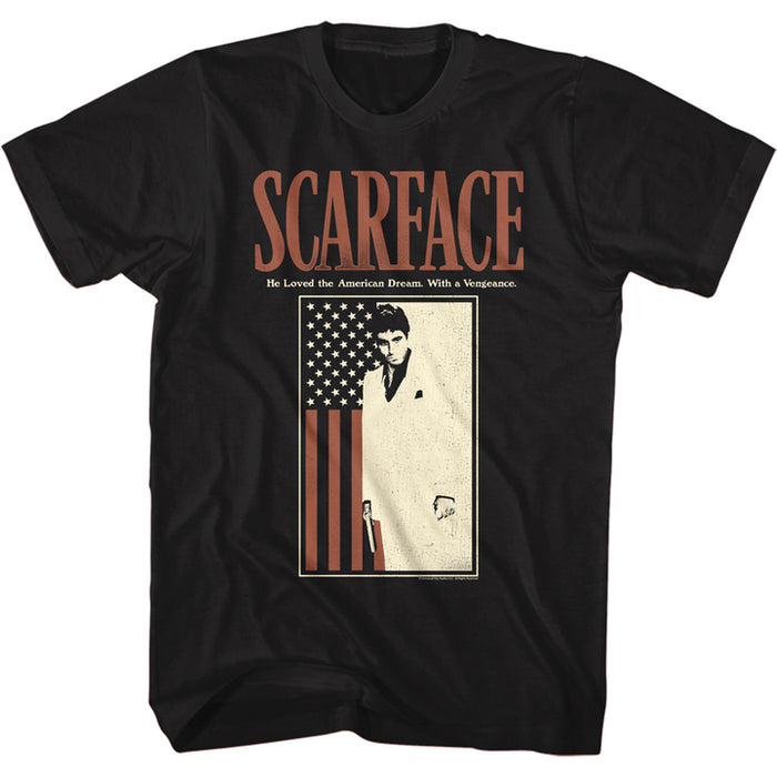 Scarface - Tony with the Flag