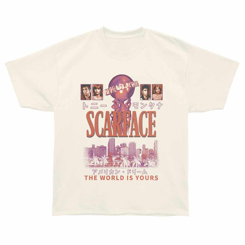 Scarface - The World is Yours Globe and Japanese Text (Oversized)