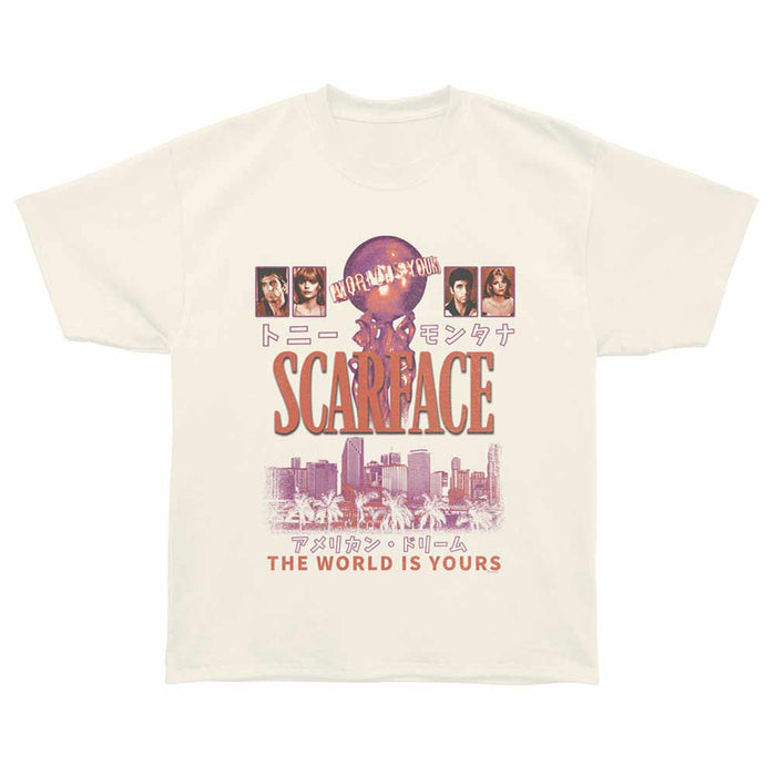 Scarface - The World is Yours Globe and Japanese Text (Oversized)