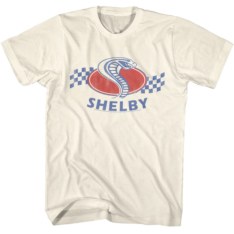 T-Shirt featuring design named Carroll Shelby - Cobra Checkers