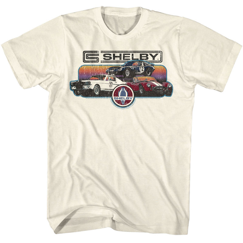 T-Shirt featuring design named Carroll Shelby - Gradient Collage