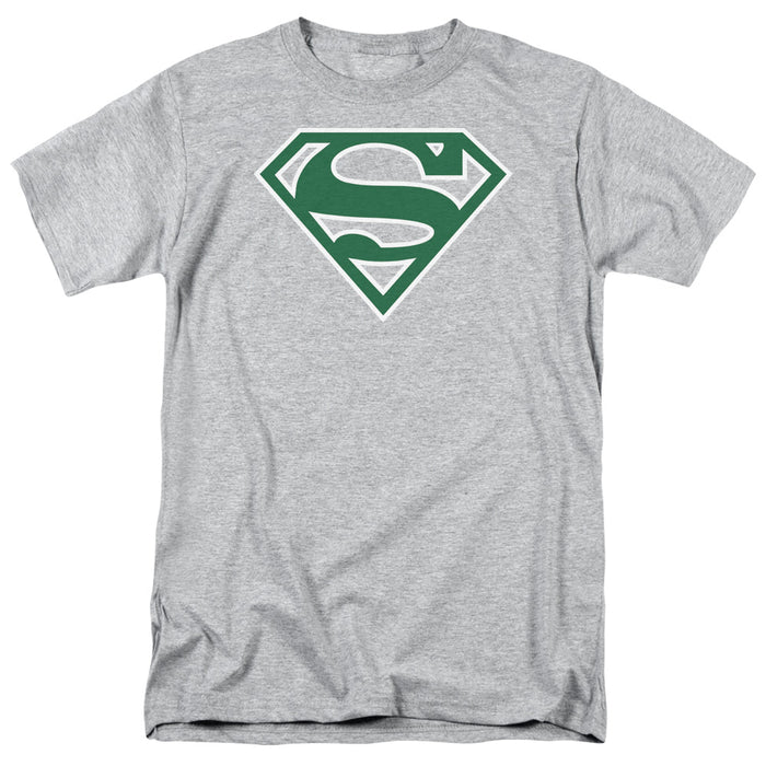 Superman - Green & White Shield (Gray)