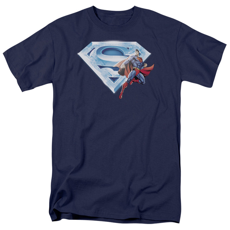 T-Shirt featuring design named Superman - Superman with Crystal Logo