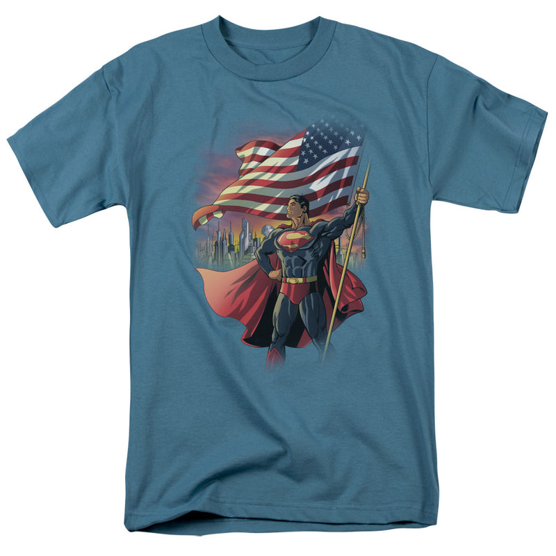 T-Shirt featuring design named Superman - American Hero