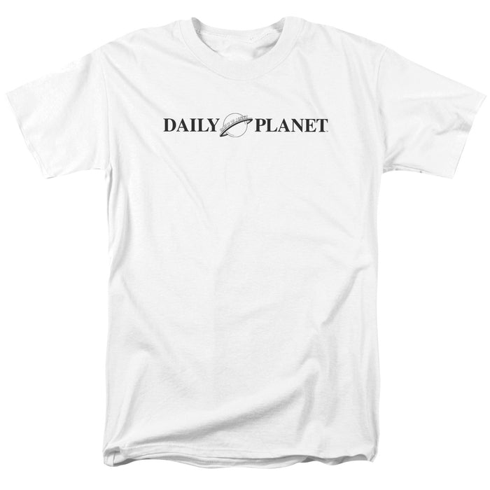 Superman - Daily Planet Logo (White)