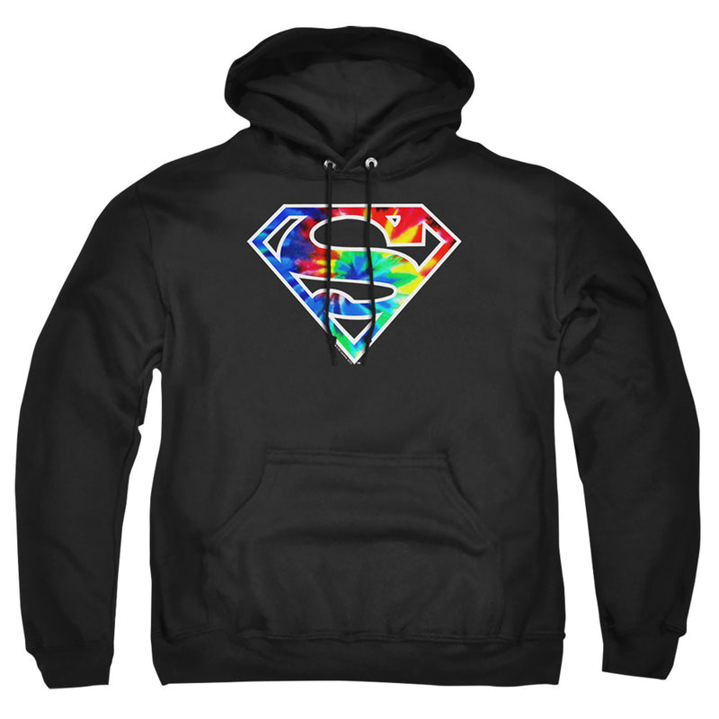 Hoodie featuring design named Superman - Tie Dye Logo