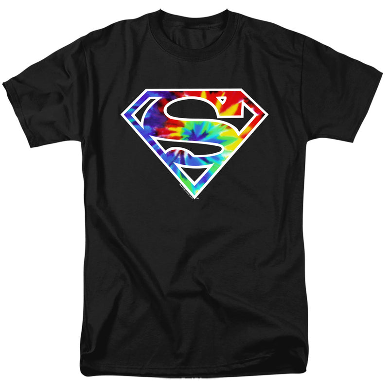 T-Shirt featuring design named Superman - Tie Dye Shield, product image 1 of 2
