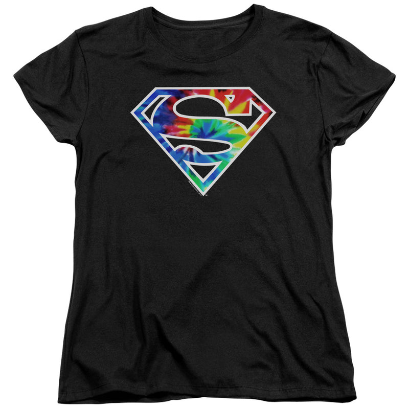 T-Shirt featuring design named Superman - Tie Dye Shield, product image 2 of 2