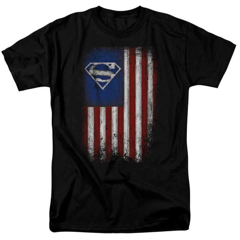 T-Shirt featuring design named Superman - Old Glory Shield