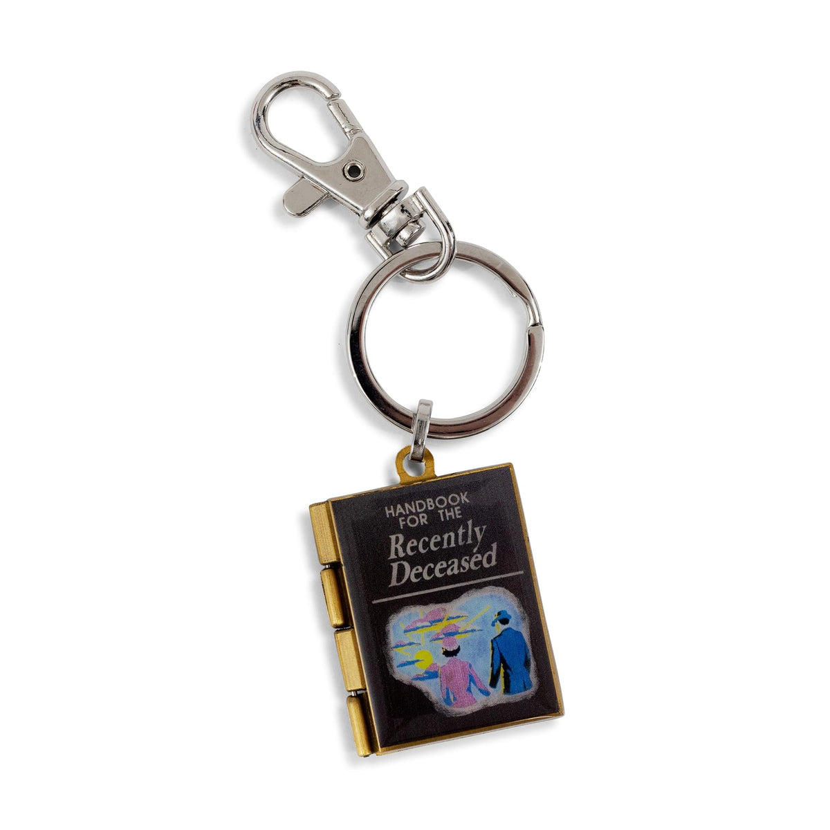 Beetlejuice Handbook For The Recently Deceased Metal Locket Keychain ...