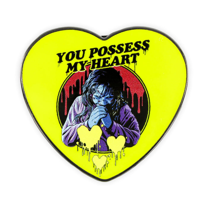 The Exorcist - "You Possess My Heart" Enamel Pin
