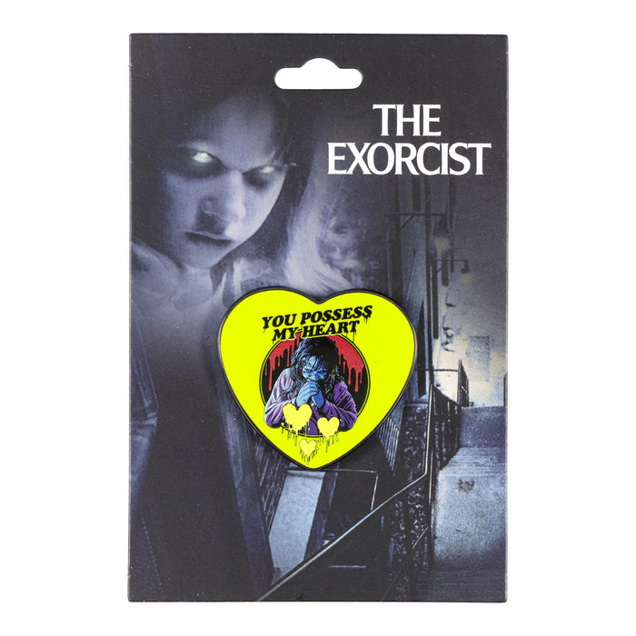 The Exorcist - "You Possess My Heart" Enamel Pin