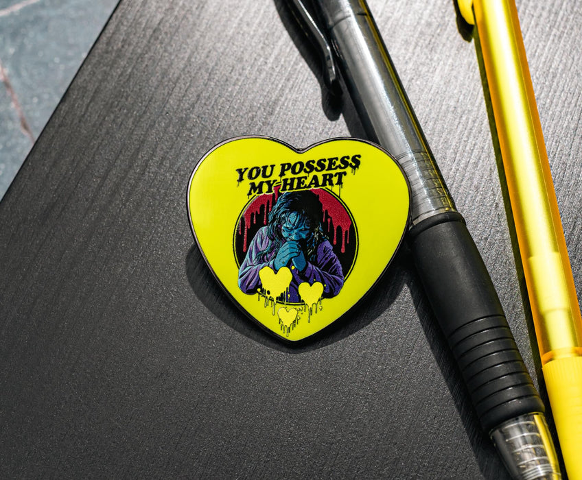 The Exorcist - "You Possess My Heart" Enamel Pin