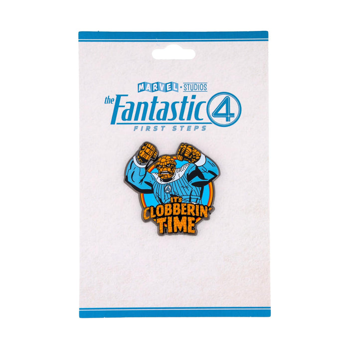 Marvel Studios The Fantastic Four: First Steps "It's Clobberin' Time" Enamel Pin