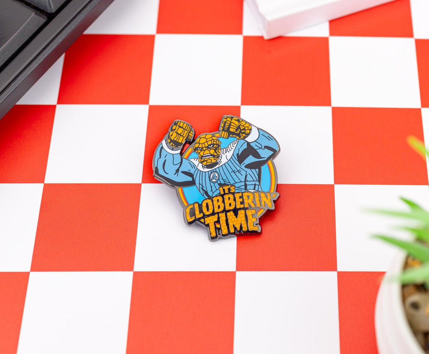 Marvel Studios The Fantastic Four: First Steps "It's Clobberin' Time" Enamel Pin