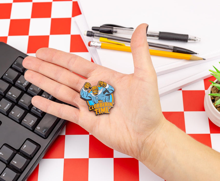 Marvel Studios The Fantastic Four: First Steps "It's Clobberin' Time" Enamel Pin