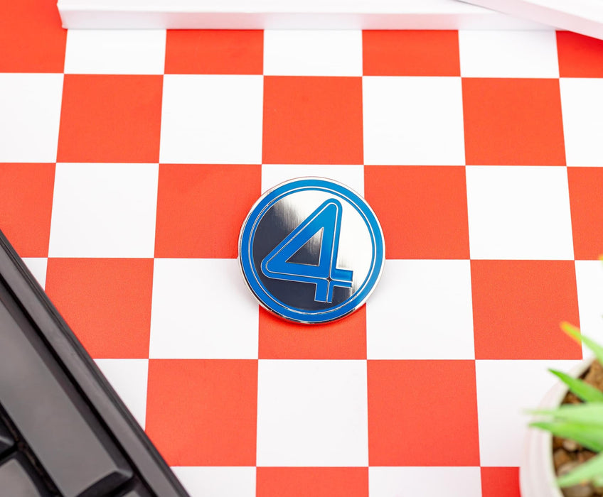 Marvel Studios The Fantastic Four: First Steps Logo Enamel Pin